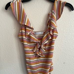 Stella‎ Laguna striped bodysuit